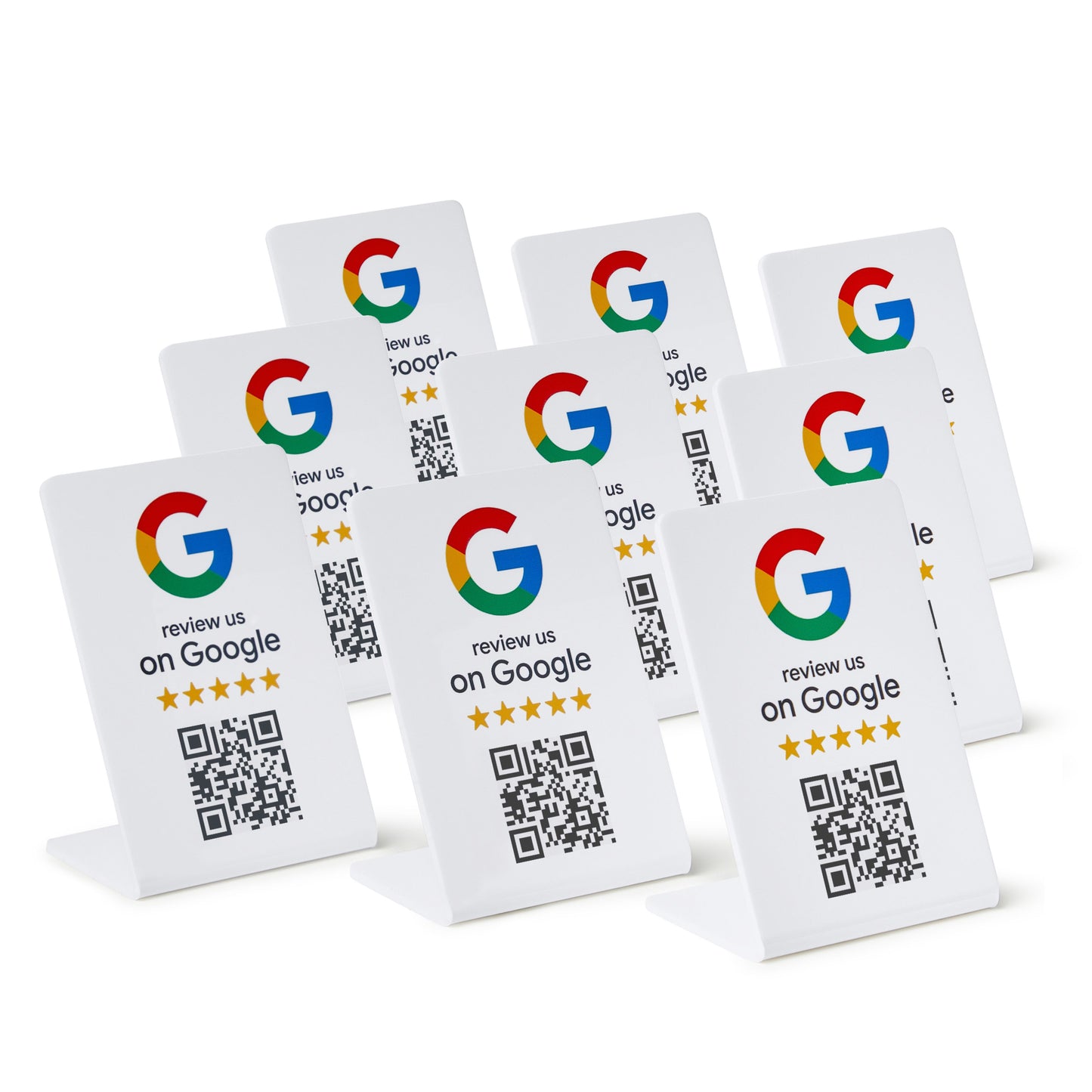 Google Review Stand - NFC & QR Code, Easy Setup, For All Businesses